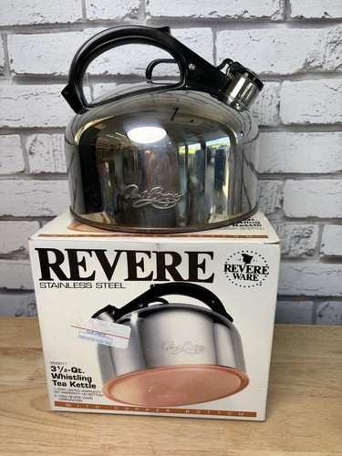 Revere ware stainless - ware, steel