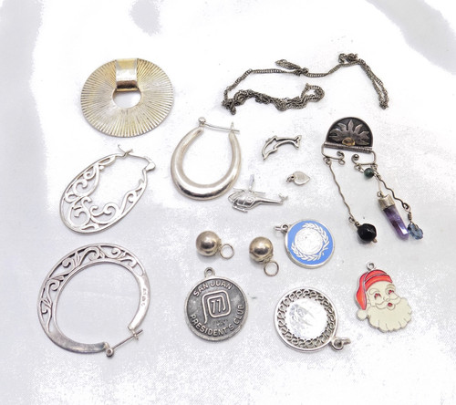 Sterling silver mixed lot - mixed,