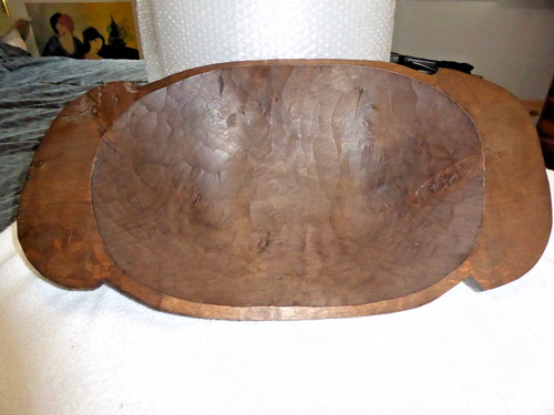 Large antique rustic wooden - large,