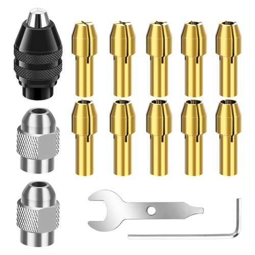 15pcs drill chuck - collet, set
