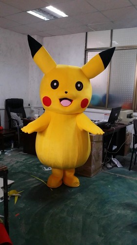 Pikachu mascot adult - adult, costume
