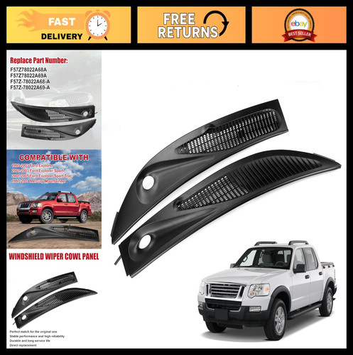 Windshield wiper cowl panel - wiper,