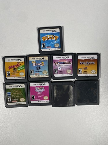 Nintendo game lot - (9), loose
