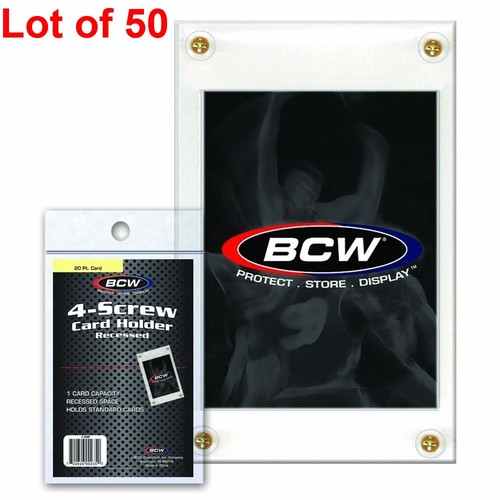 Lot bcw screw recessed - bcw,