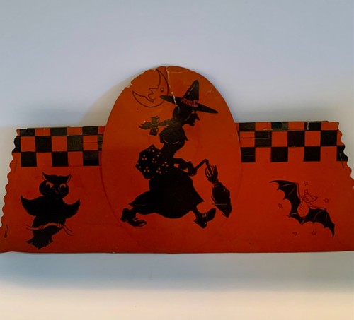 Vintage halloween cardboard - vintage,