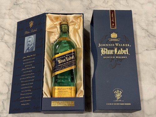 Vintage johnnie walker blue - johnnie,