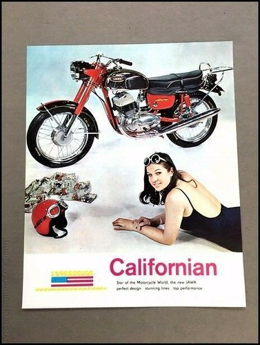1972 jawa californian - jawa, bike