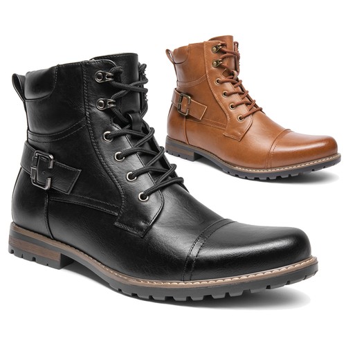 Men motorcycle combat - men, boots