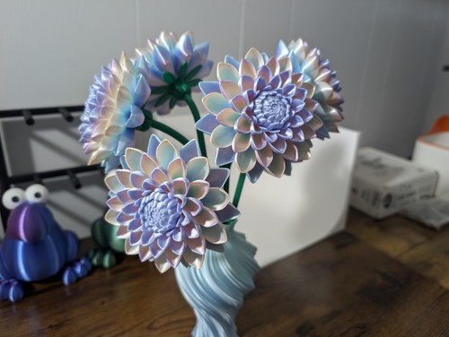 Printer decorative flowers - printer,