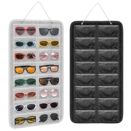Hanging sunglasses organizer - sunglasses,