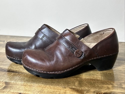 Dansko solstice clogs - solstice, leather