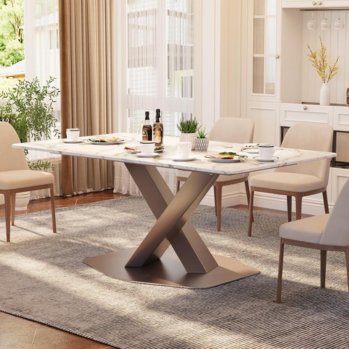 Sintered stone dining - 55",