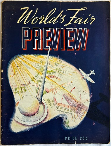 1939 official world fair - ny, world's