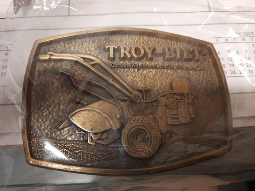 Belt buckle 1970s troy - buckle,
