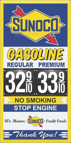 Sunoco gas station - station, price