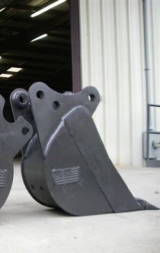 Pin bucket built to fit - 18", on