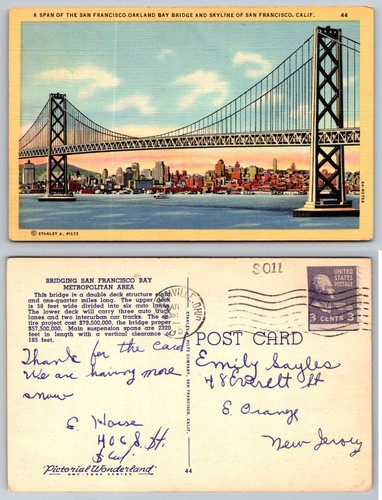 Bay bridge skyline linen - sf,