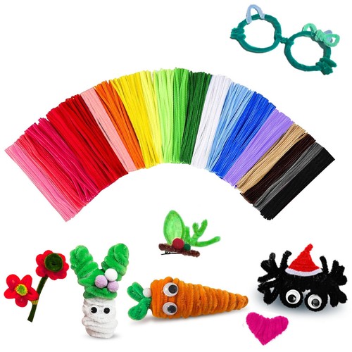 Pipe cleaners craft - cleaners, bulk,kids