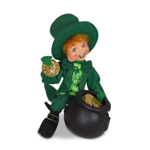 Annalee leprechaun with pot - with, of