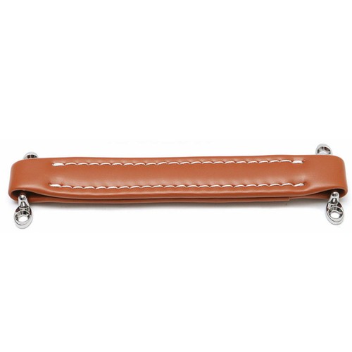 Brown leather style guitar - brown,