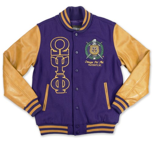 Omega psi phi wool jacket - phi, m4