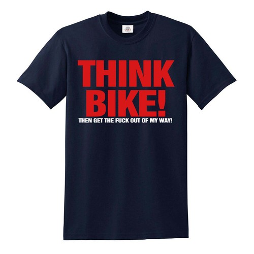 Think bike funny shirt - bike,