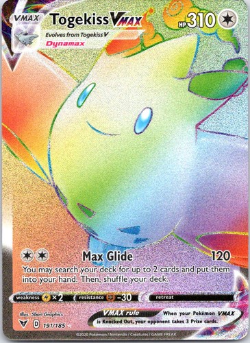 Togekiss vmax holo - togekiss, (secret)