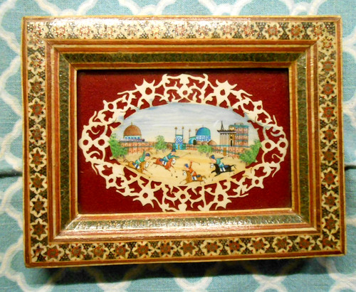 Antique khatam kari - khatam,