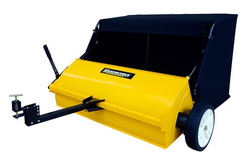 Tow behind lawn sweeper - tow,