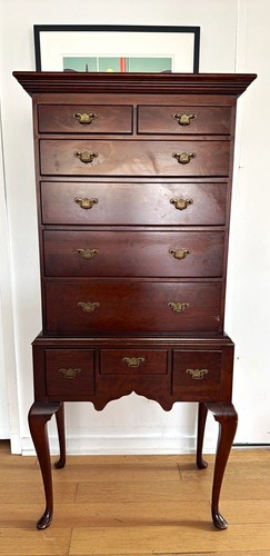 Queen anne style high boy - queen,