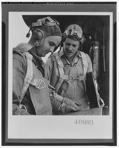 Photo navy aviators 1940s - photo:us,