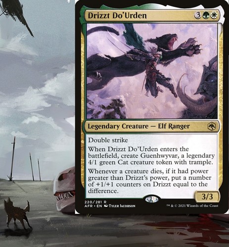 Drizzt urden commander deck - do'urden,