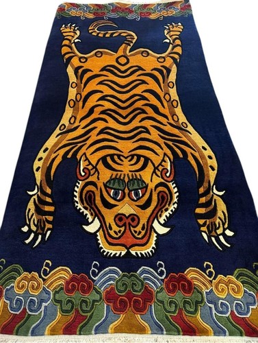 Tibetan tiger skin - tiger, handmade