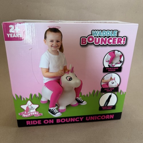 Waddle bouncer pink unicorn - waddle,