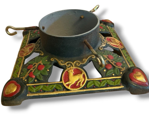 Antique christmas tree stand