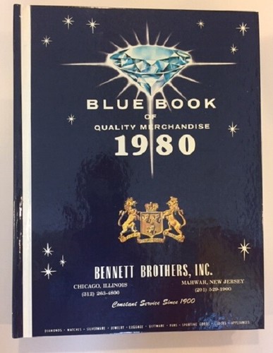 Vintage bennett brothers blue - bennett,