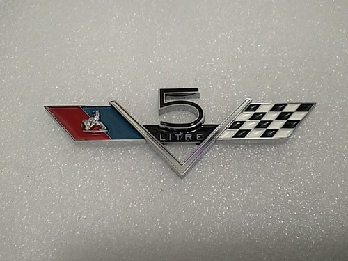Holden litre v8 badge - ,