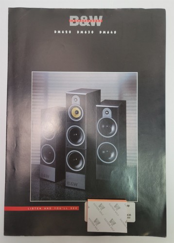 1990 bowers wilkins - b&w,