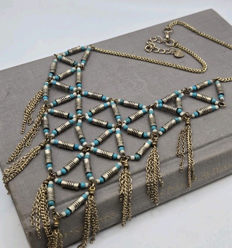Silver gold tone chainmail - silver/gold, ab