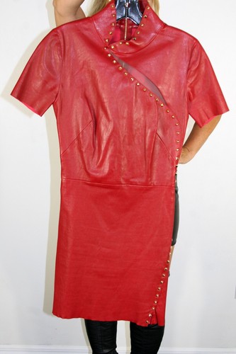 Jitrois beaded red lambskin - beaded,
