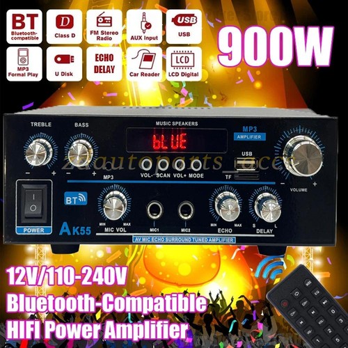 Stereo amplifier home - amplifier, audio