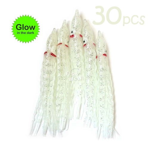 30pcs fish wow glow squid - wow!,