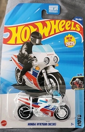 Hot wheels honda vfr750r - hot,