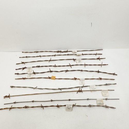Vintage antique barbed wire - 10,
