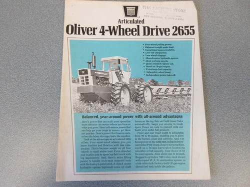 Rare oliver 2655 - oliver, drive
