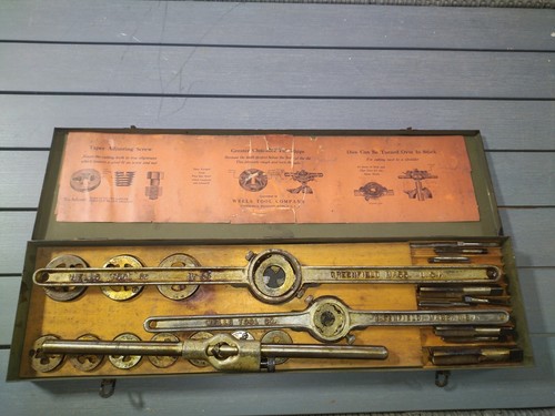 Wells tool company vintage die - wells,