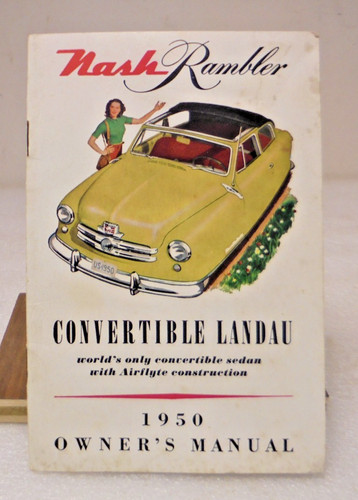 1950 nash rambler convertible - 1950,