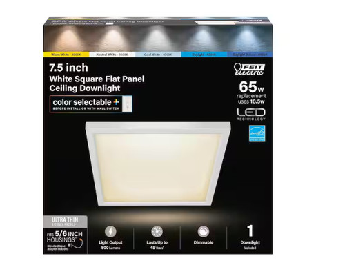 Feit electric led flush - electric, 10.5w