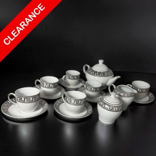 New porcelain tea - tea, set