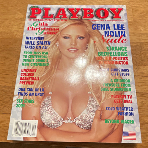 Playboy december 2001 - playboy, magazine
